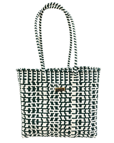 Just Got Paid Energy Tote Bag! In Our Limited Edition style!! - Emerald Green and White