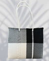 Borders Tote Bag! - in Black and White