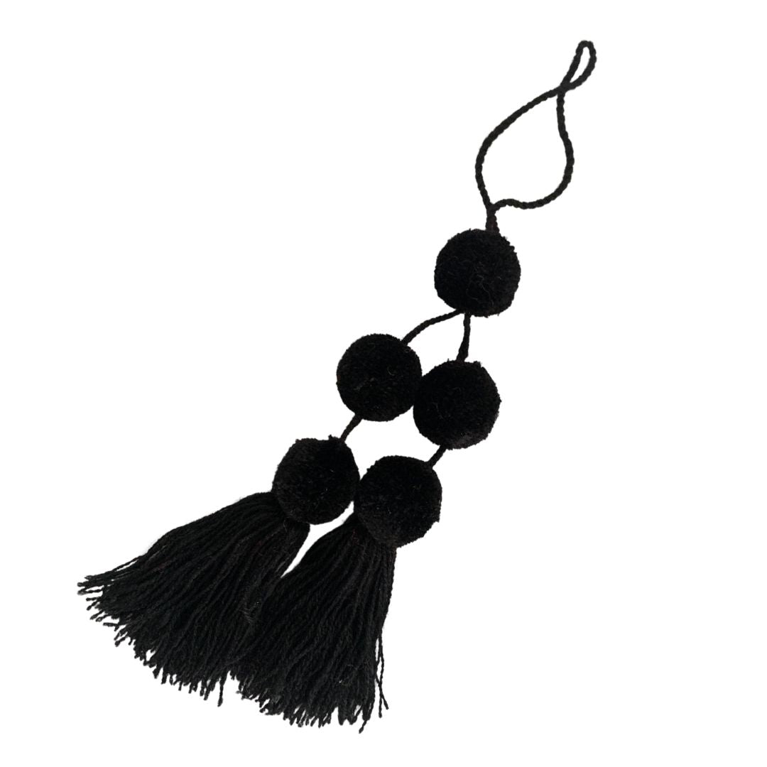 Mini Pompom Tassel