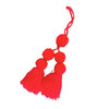 Mini Pompom Tassel